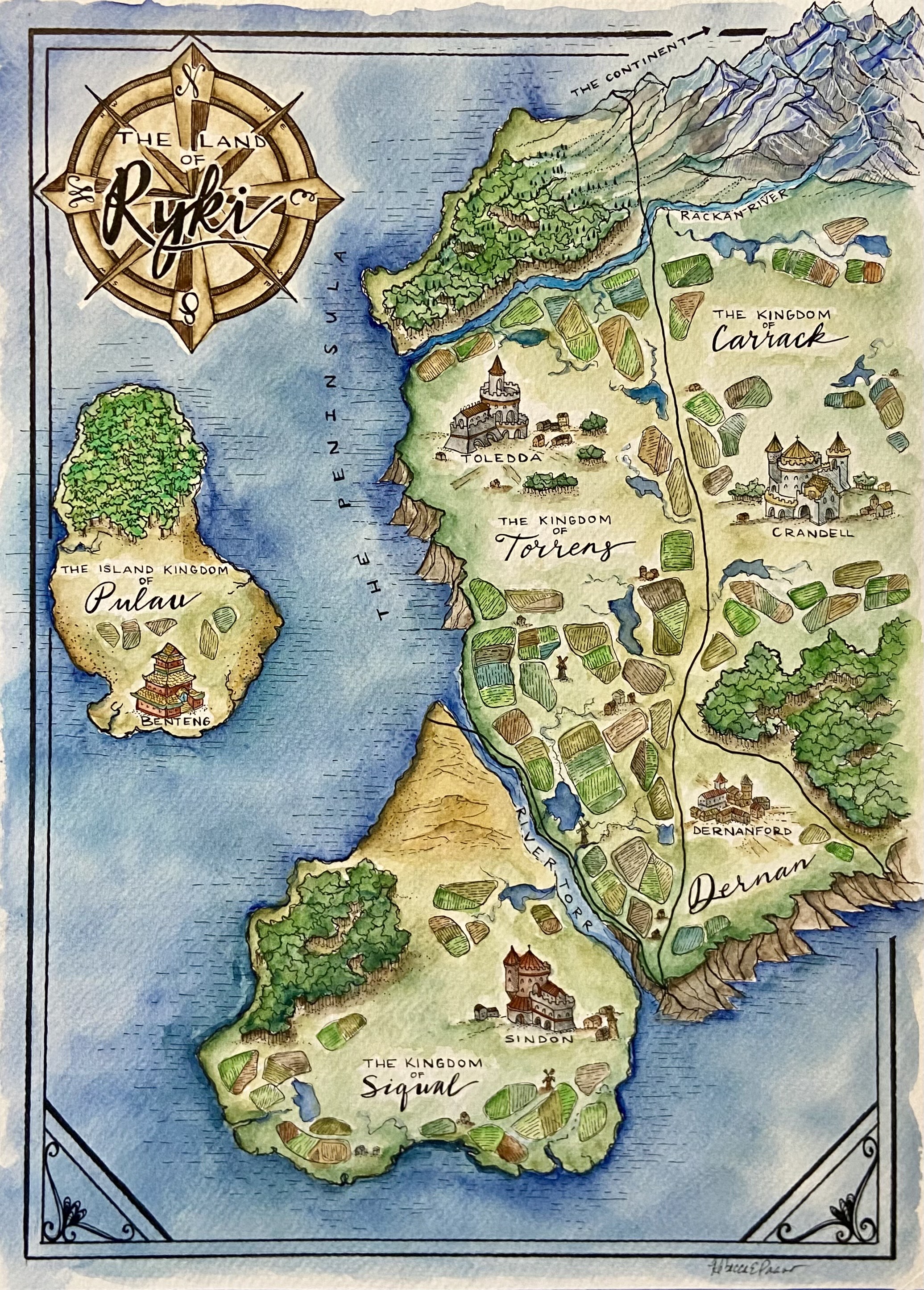 Final map of Ryki